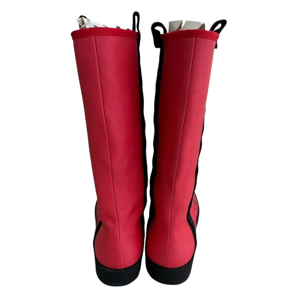 The North Face boots red design