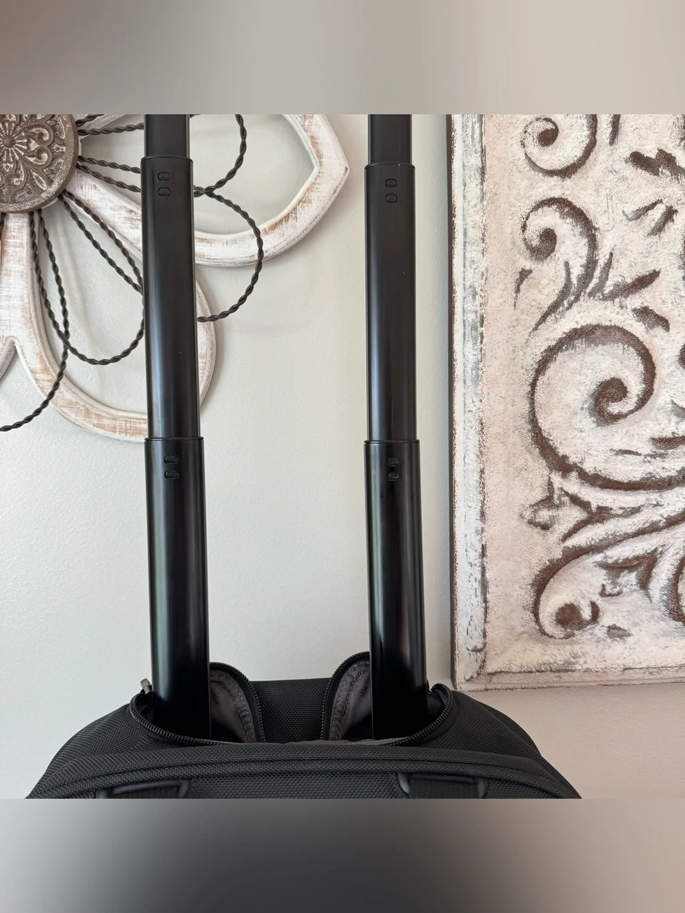 TUMI Rolling Suitcase with Handle for Under Airplane Seat