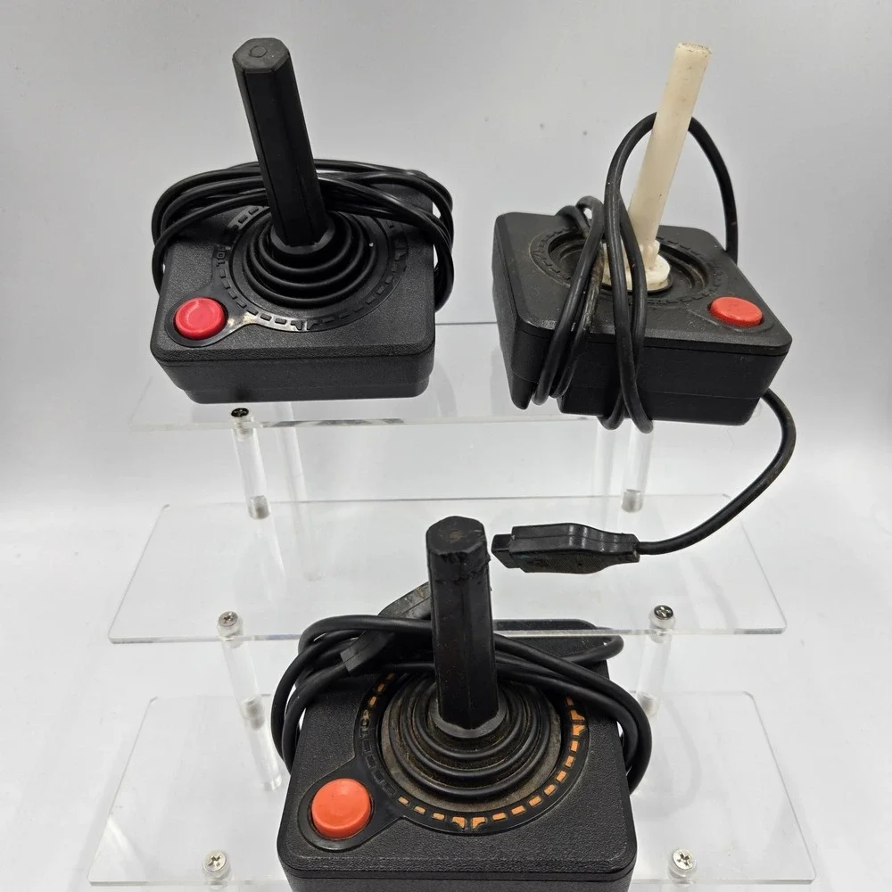 Original CX-10 Atari 2600 Joystick Controller Lot Of 3 Not Tested Good Condition