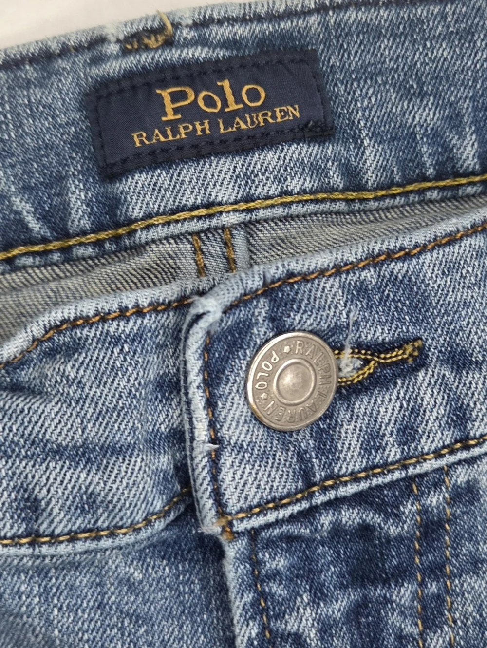 Polo Ralph Lauren Mens Hampton Relaxed Straight Fit Jeans Size 38/32 Preppy