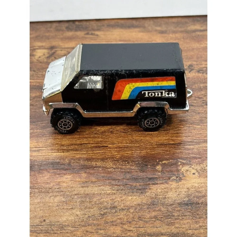 Vintage Tonka 1978 Black Jeep Truck‎ Toy Collectible VTG READ