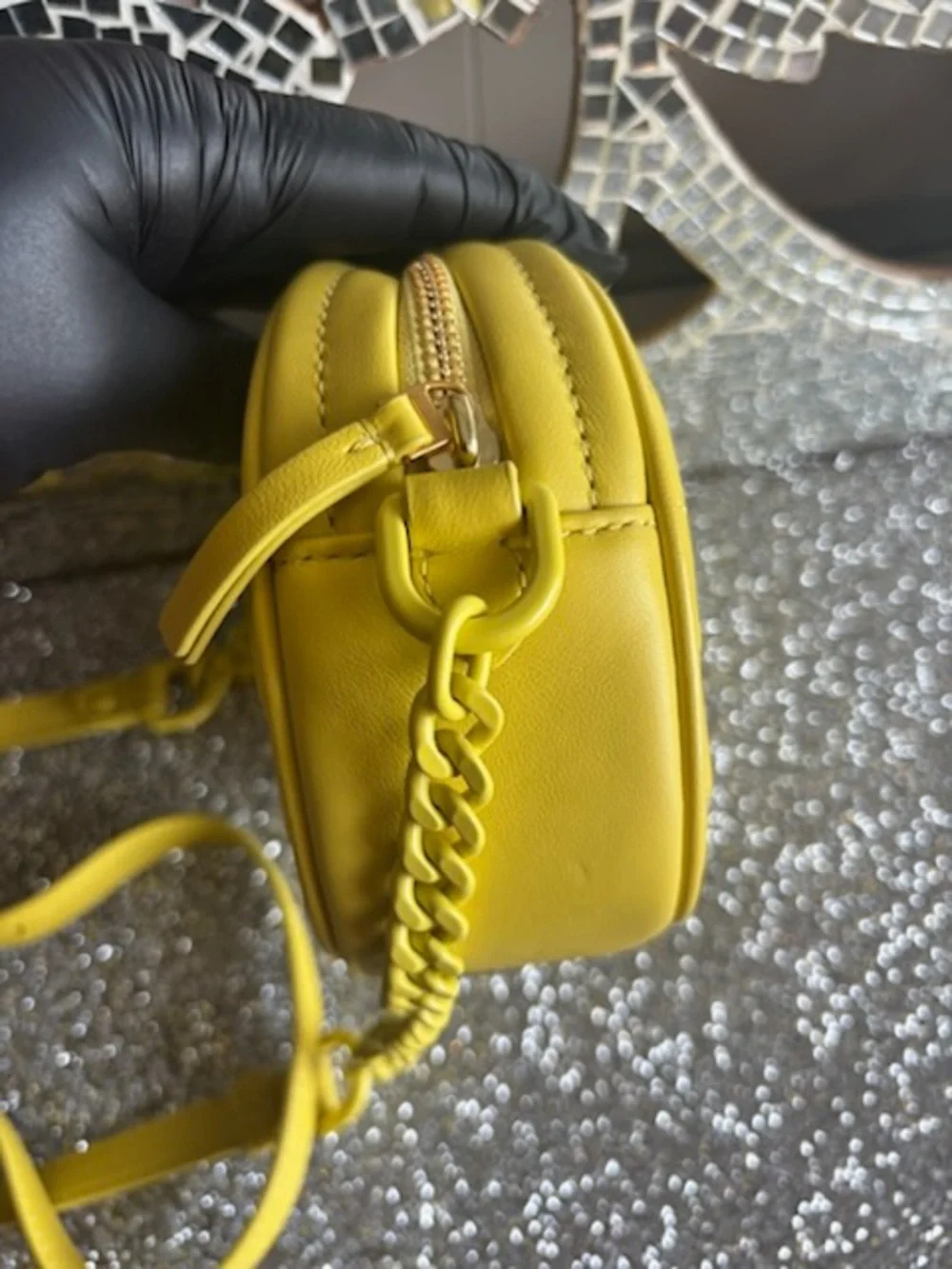 Tory Burch compact quilted