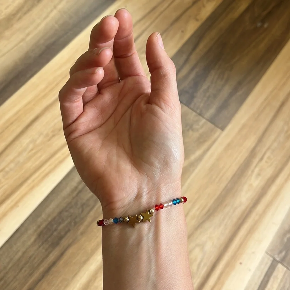 Beautiful Handmade Bracelet FREEDOM *wear solo or stack with more!*‎