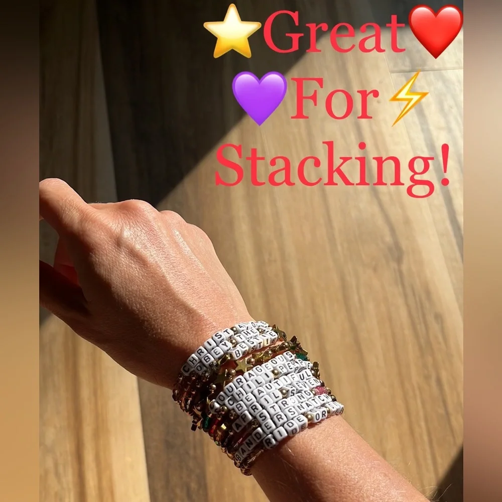 Beautiful Handmade Bracelet FREEDOM *wear solo or stack with more!*‎