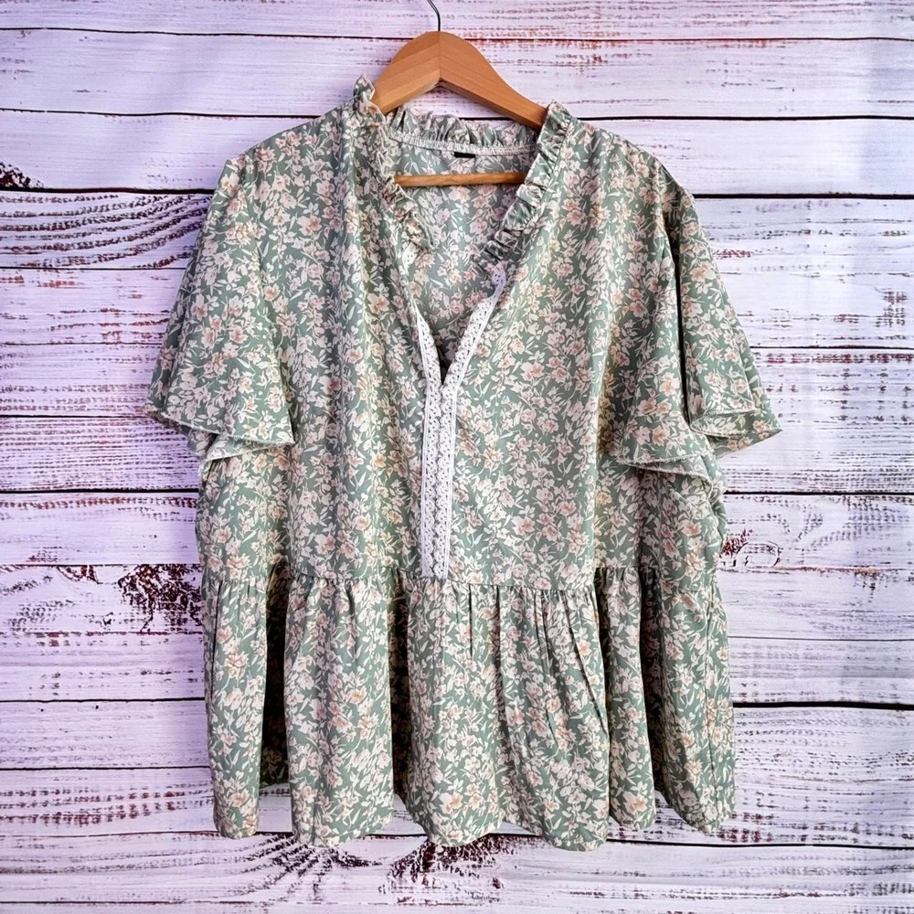 SHEIN cottagecore floral