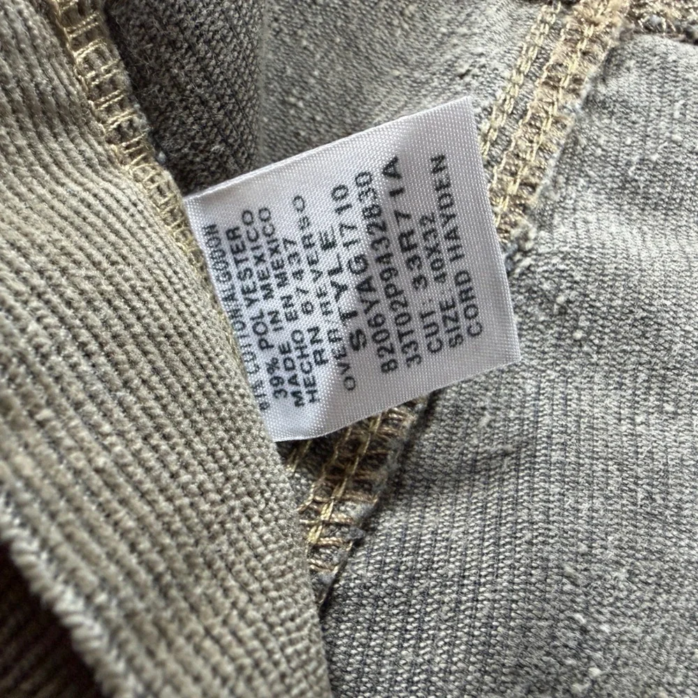 Vintage Polo Jeans Co Ralph Lauren Men's 40x32 Hayden Corduroy Pants Tan Beige