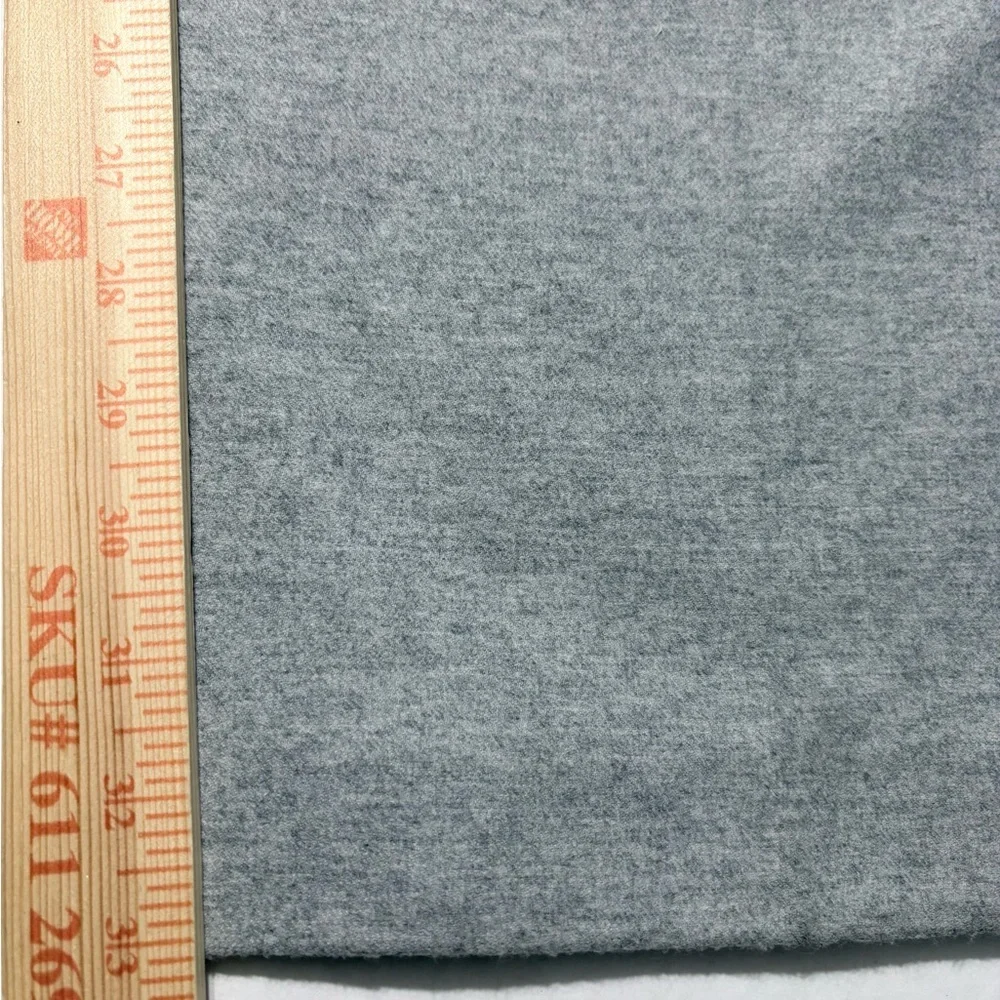 Beautiful Wool Flowy Light Gray Flat Front Trousers by Caroline Issa & Nordstrom
