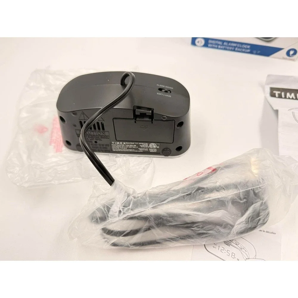 Timex digital alarm