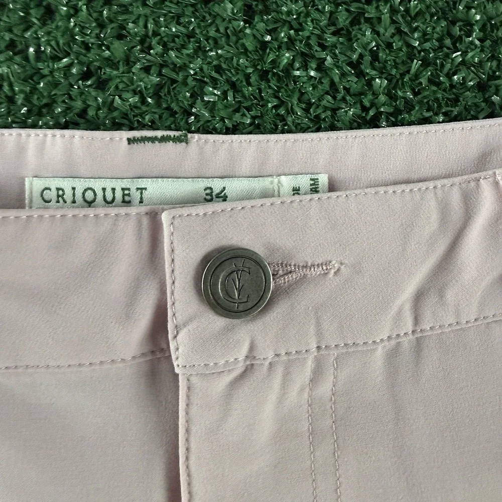 Criquet Golf Men's Shorts Size 34 Pink Stretch Pink