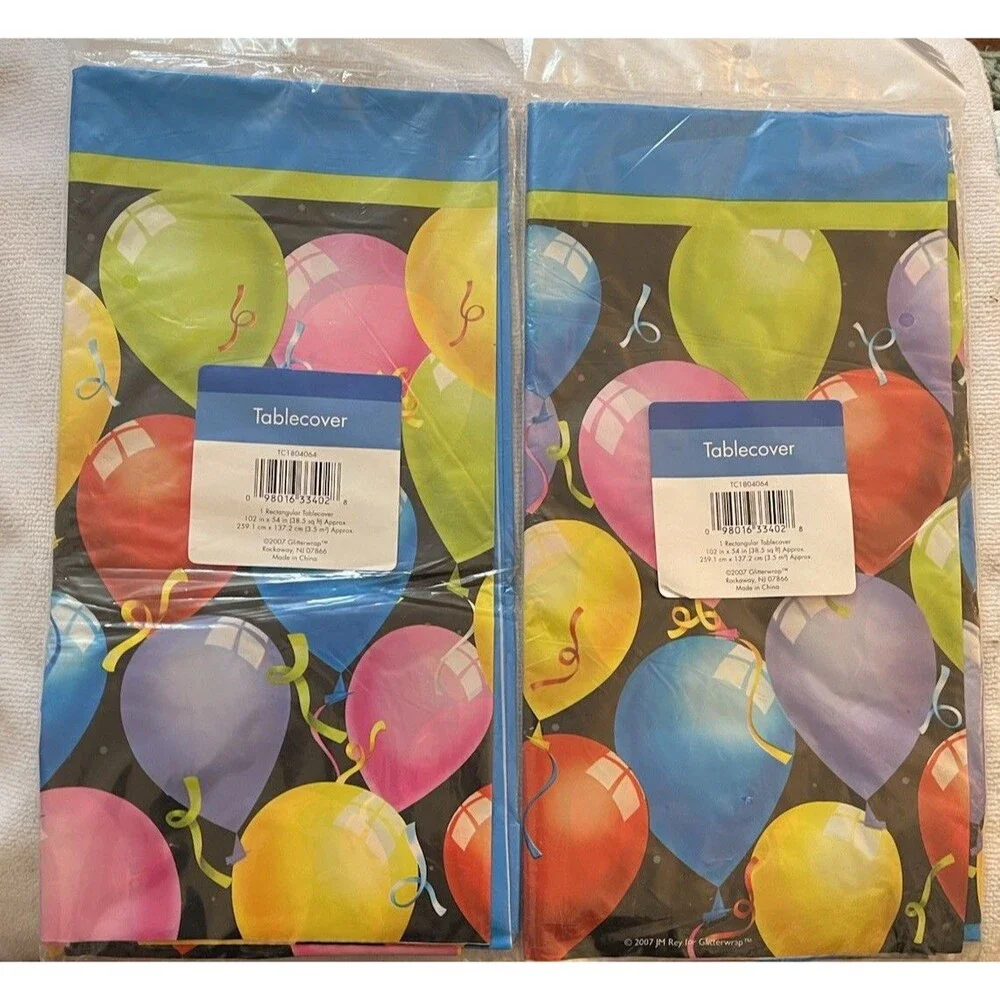 New 50th Birthday Party Package Invitations Tablecloths Napkins *See Descrip*
