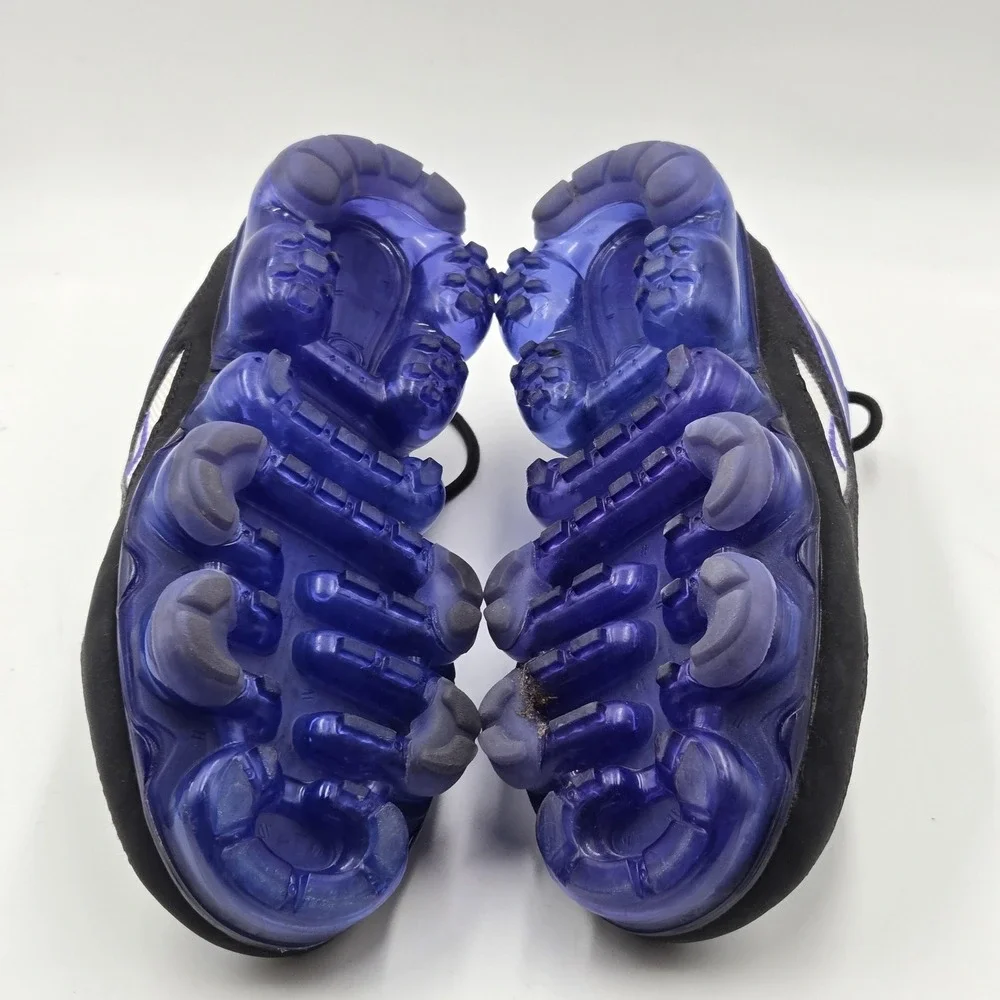 Nike Air VaporMax 97 Shoes Youth Size 4.5Y Black Purple Striped BV1153-001