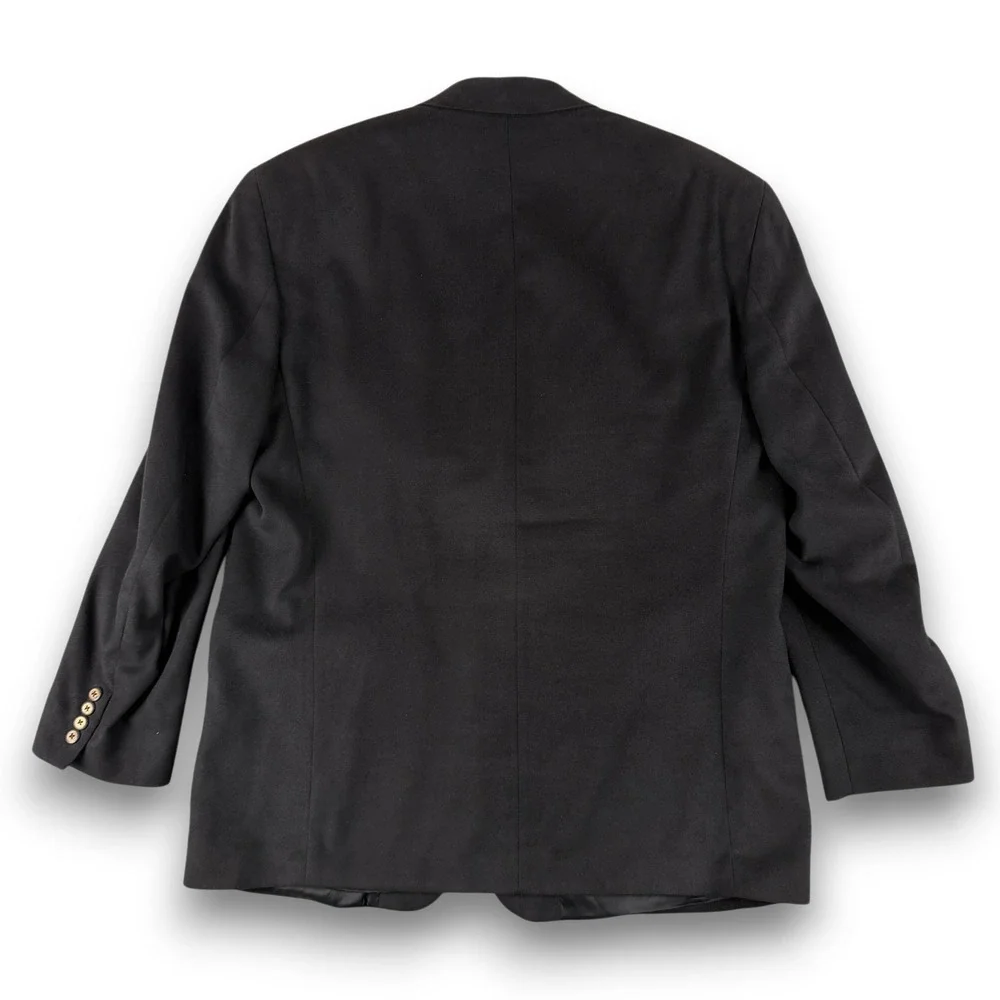 Brioni‎ Blazer Mens 44R Black 3 Button Sport Coat Robinsons May Vintage Canada