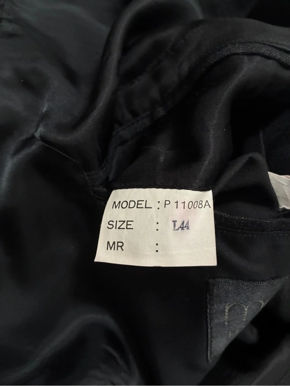 Macy’s Christopher Hayes Men’s Size 44L Vintage 100% Wool 2-Button Blazer Blk