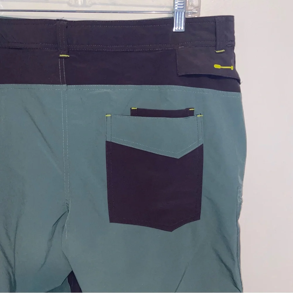 LL Bean Hybrid Shorts Mens 38 Swim Camping Fishing Hiking Outdoor Nylon Paddle