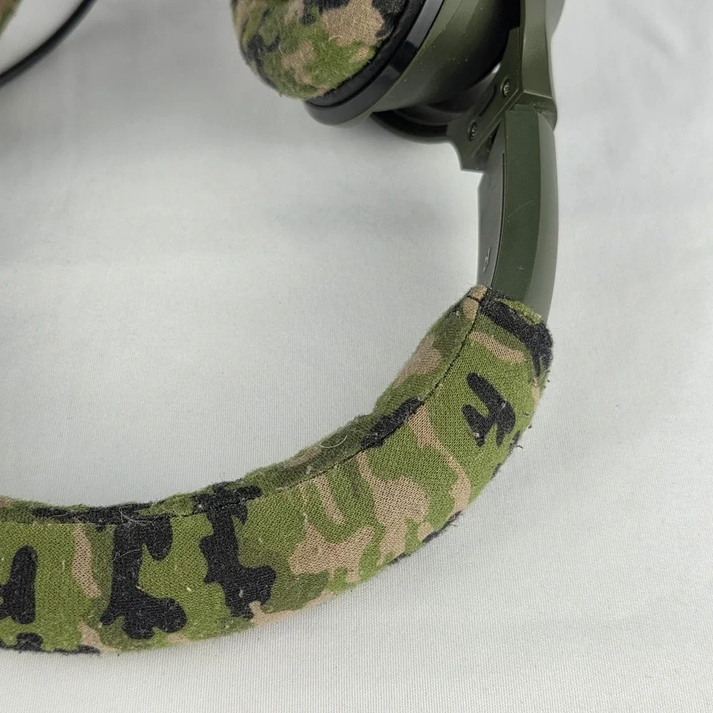 Turtle Beach Recon 50p Gaming Headset‎ (works) Olive Green Camo- MIC NOT WORKING