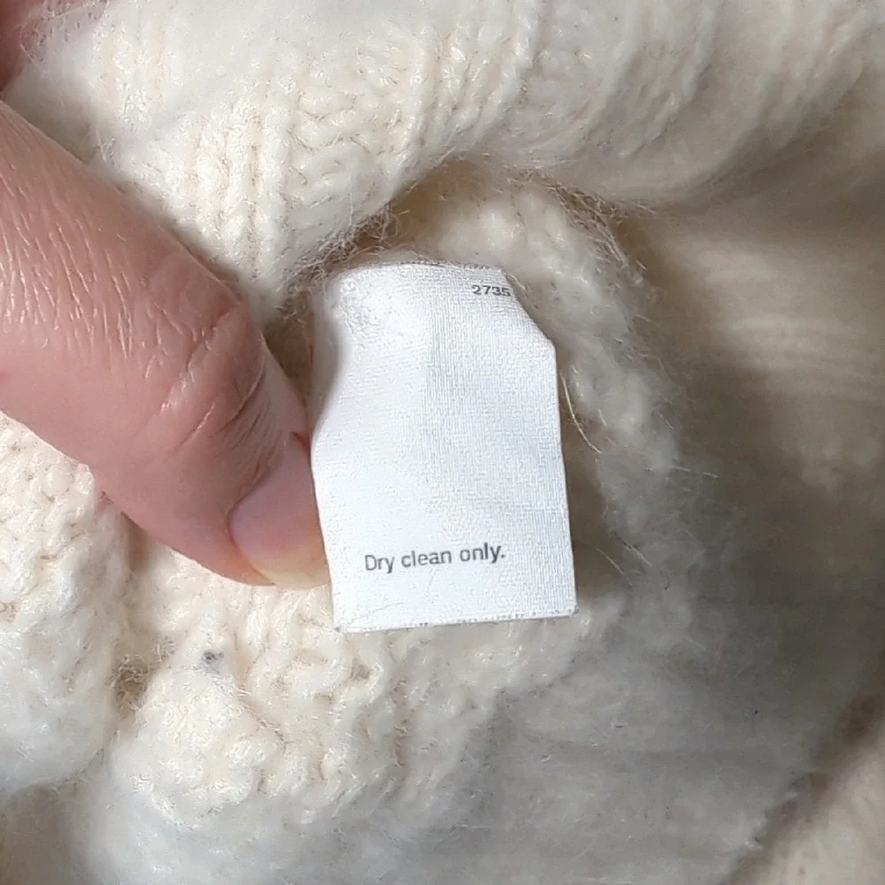 J. Crew crew handknit