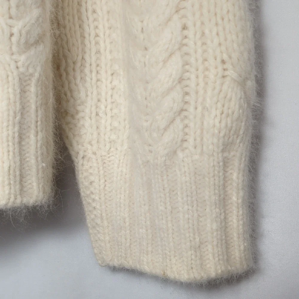 J. Crew crew handknit