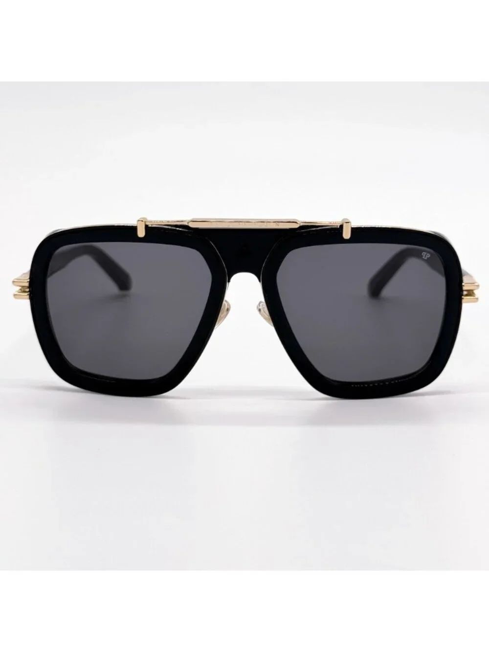 NEW PHILIPP PLEIN SUNGLASSES SPP109V 700K BLACK/GRAY MEN EYEWEAR