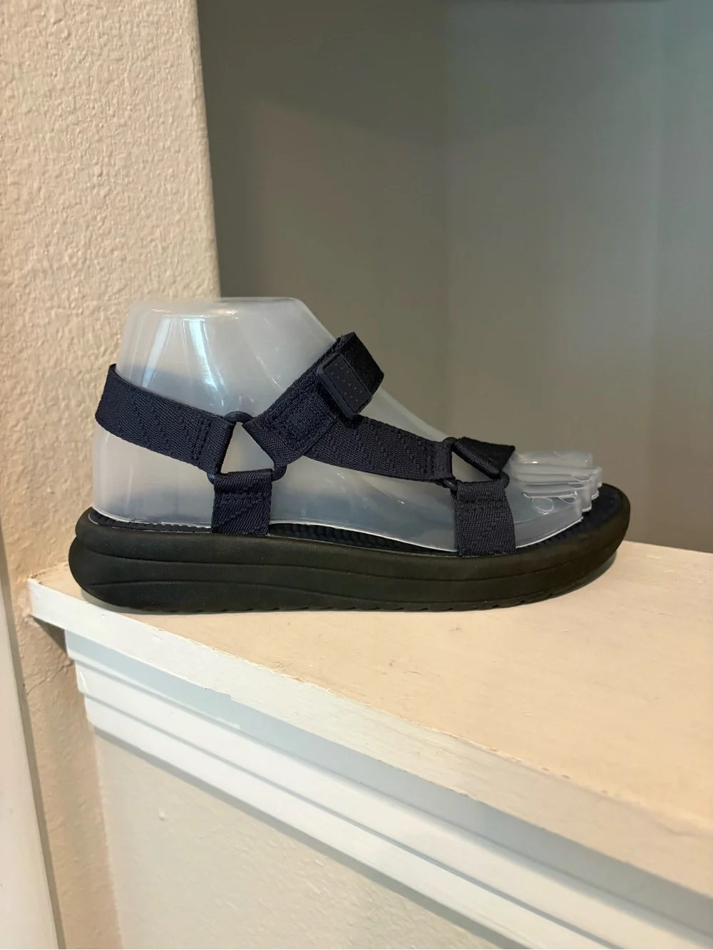 Cat And Jack Kids' Arden Strap Sandals Flip Flop Blue - Youth Sizes Available