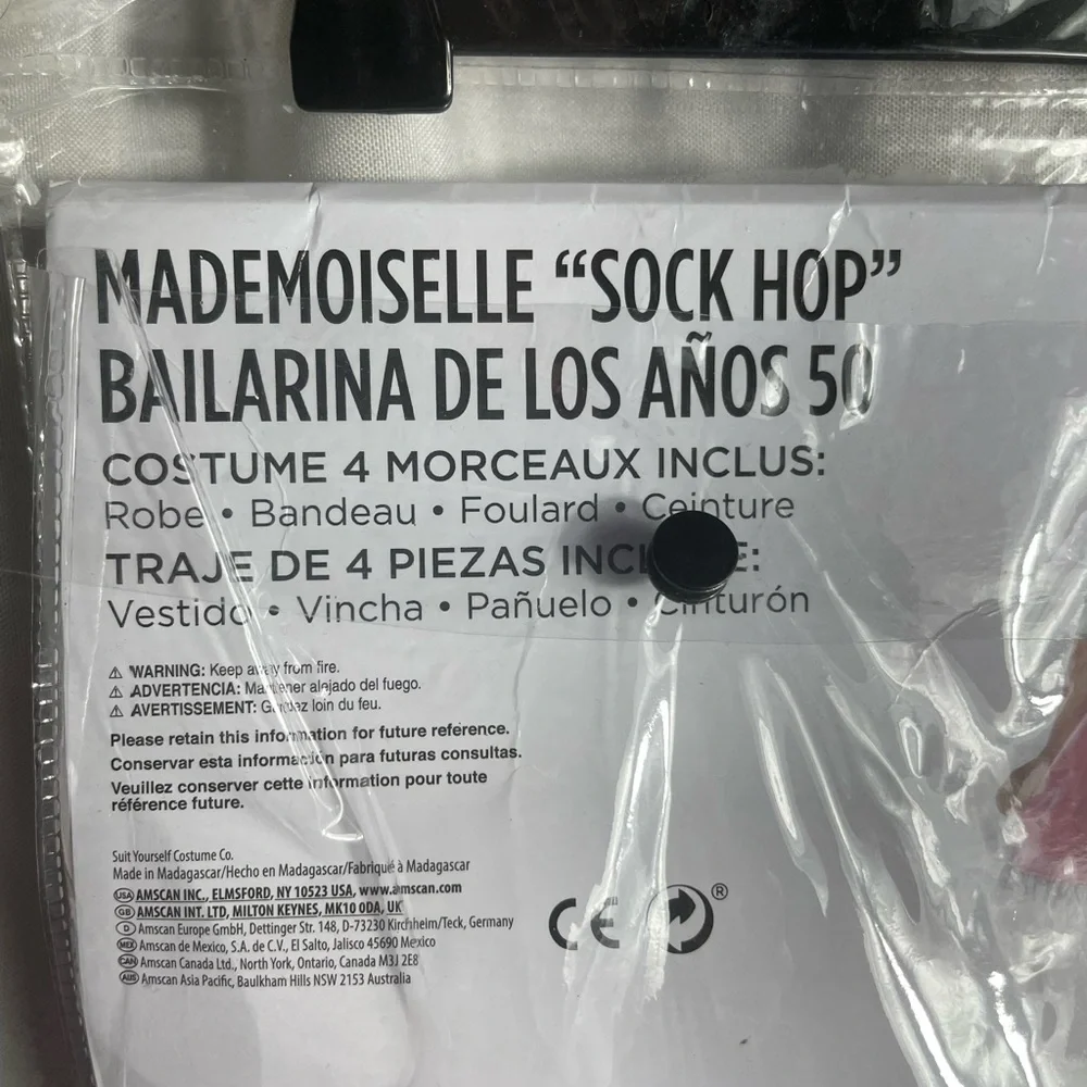 Amscan miss sock