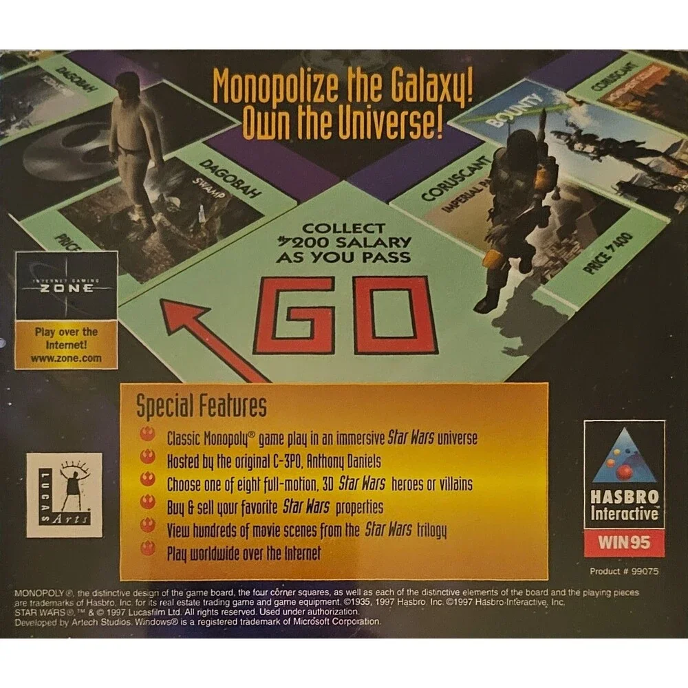 Hasbro monopoly star