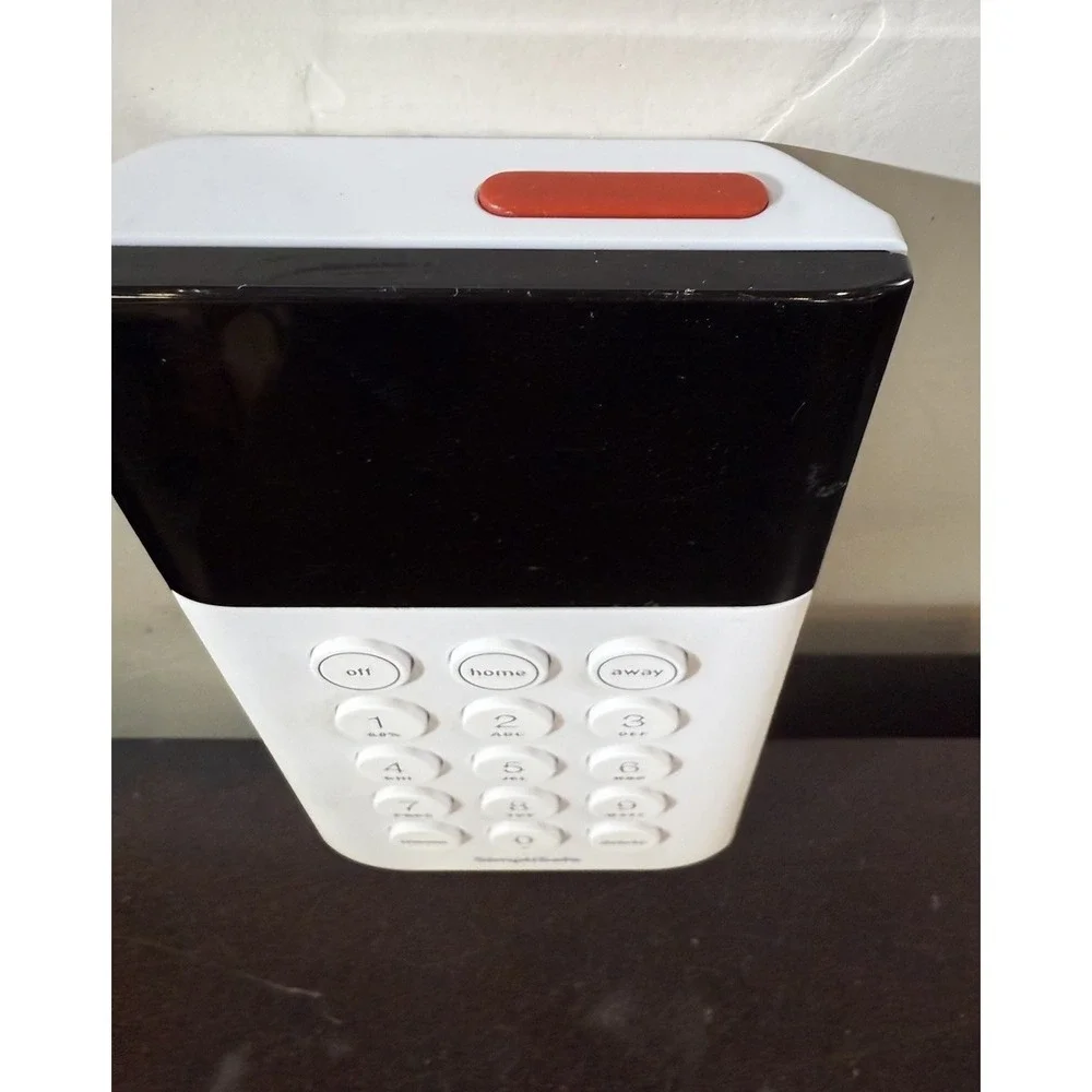 SimpliSafe SSKP3 Home Security System Wireless Keypad Remote White GENUINE w1