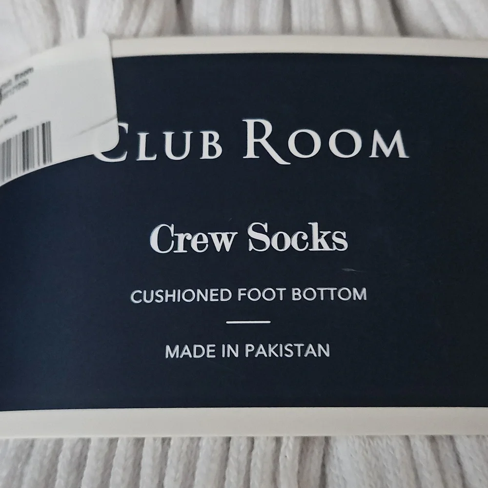 Club Room Crew Socks 12 Pack