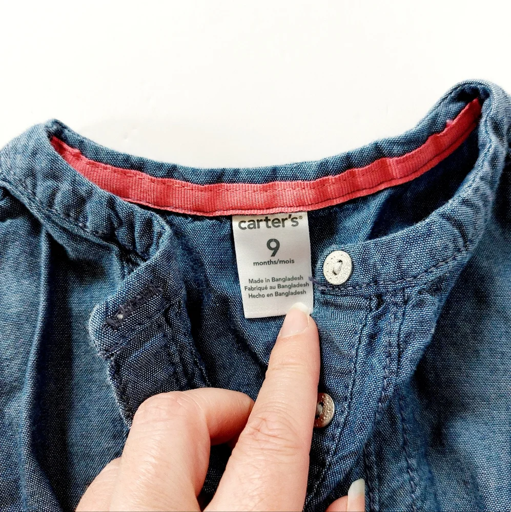 Carters worn once