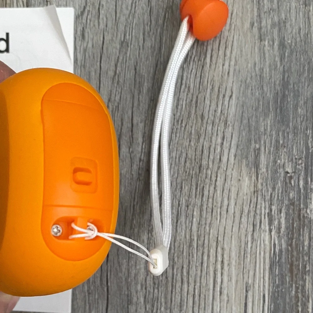 Polaroid orange bright design