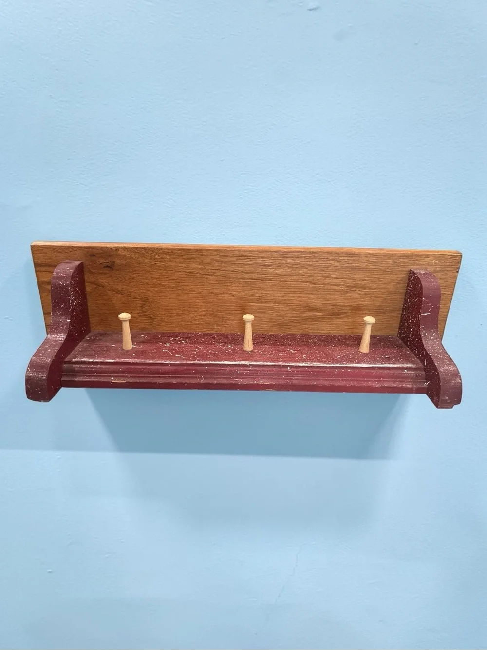 Handmade shelf measures
