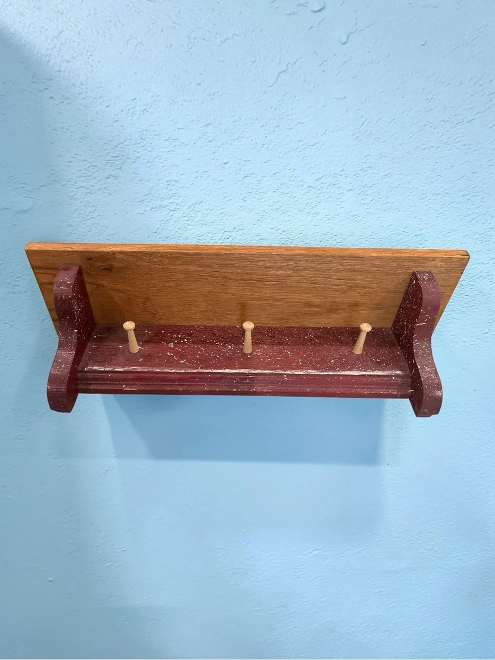 Handmade shelf measures