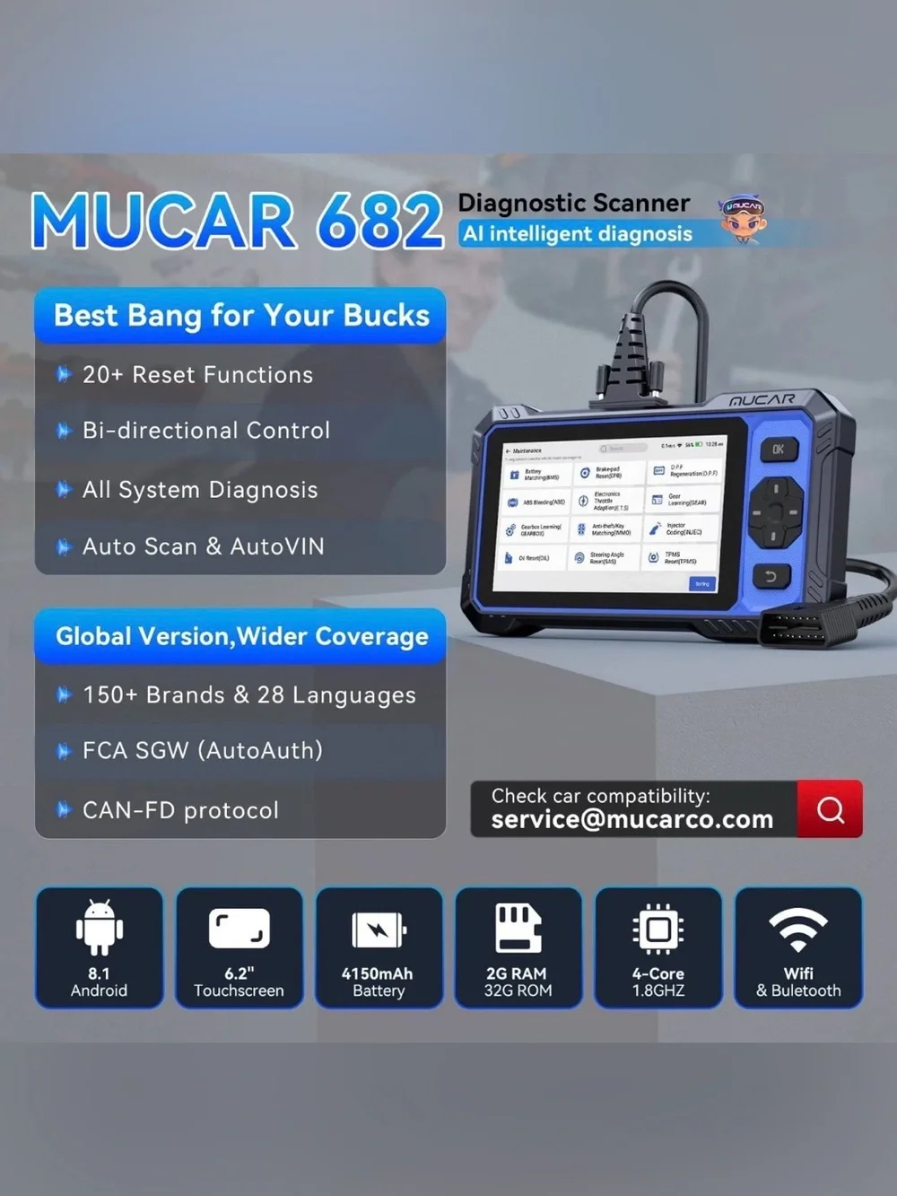 MUCAR lifetime free