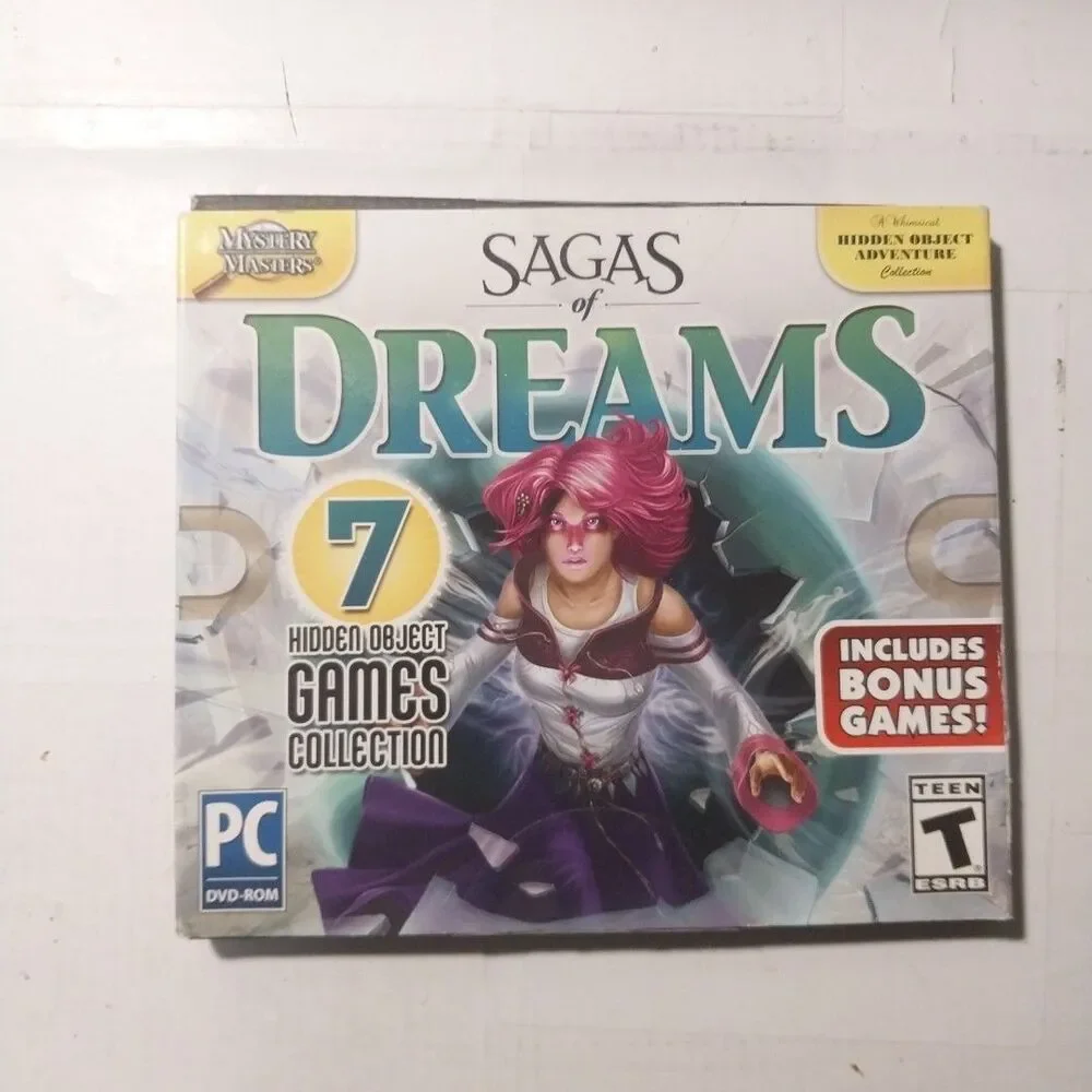Mystery Masters Saga Of Dreams and others PC DVD ROM Game