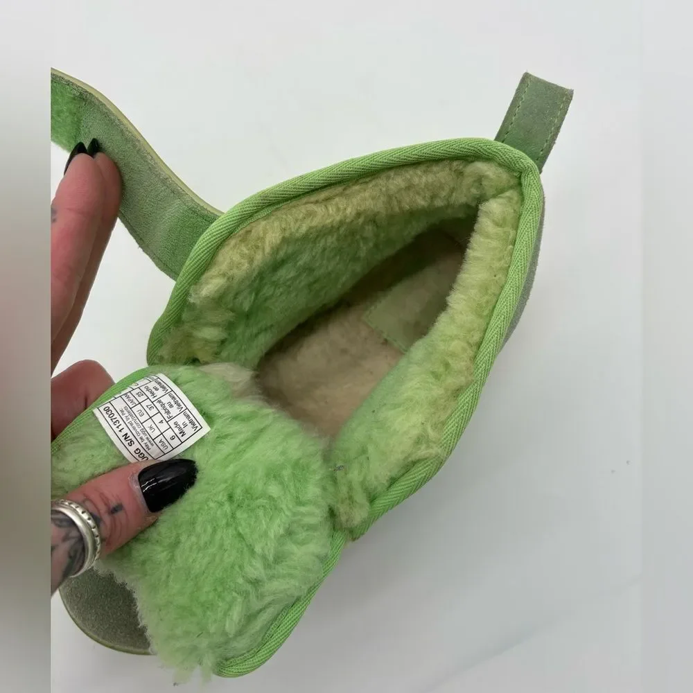 UGG lime green