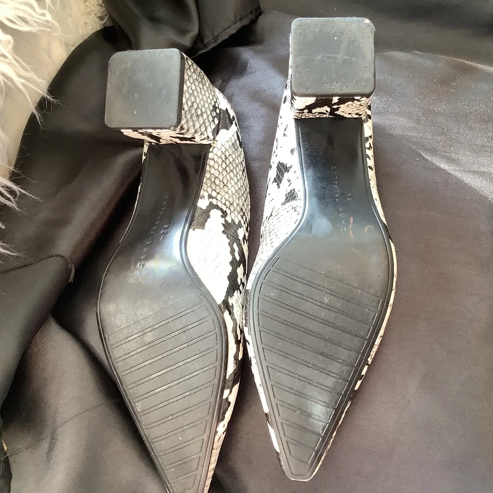 Zara snakeskin print