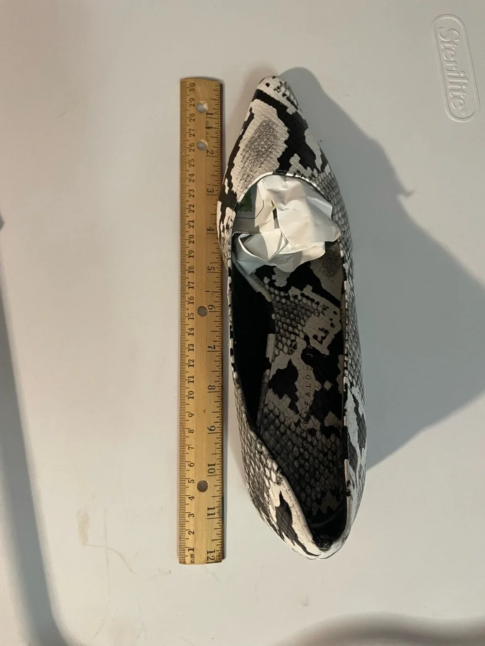 Zara snakeskin print