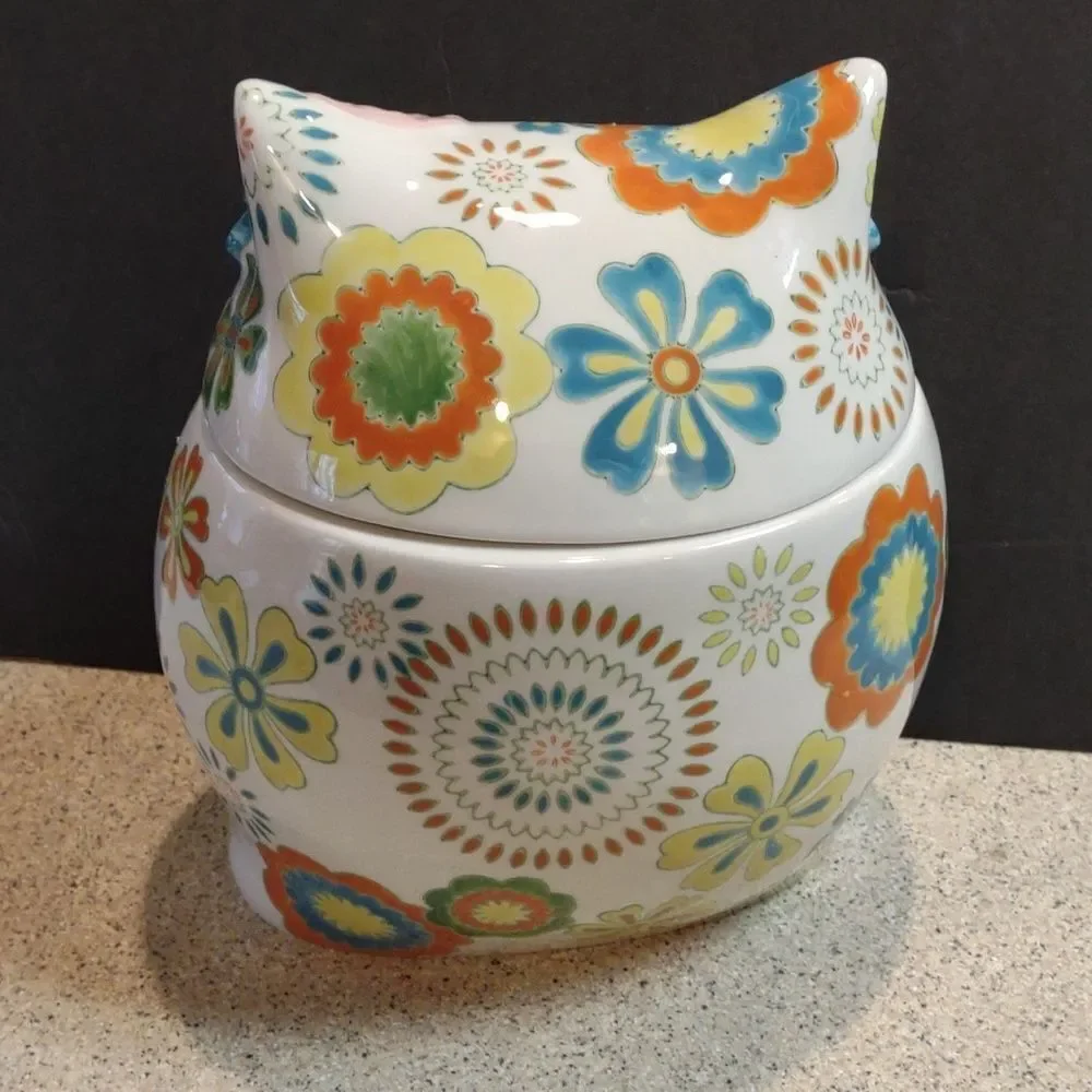 Pier 1 Owl Cookie Jar