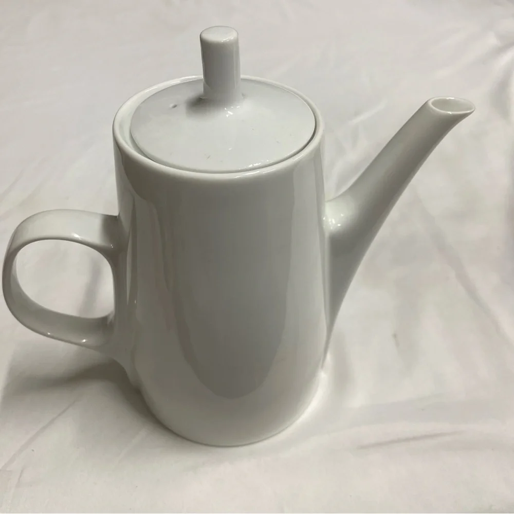 MCM VTG MELITTA 8-80 CERAMIC TEAPOT WITH INSULATING COVER GERMANY,‎ 1960S