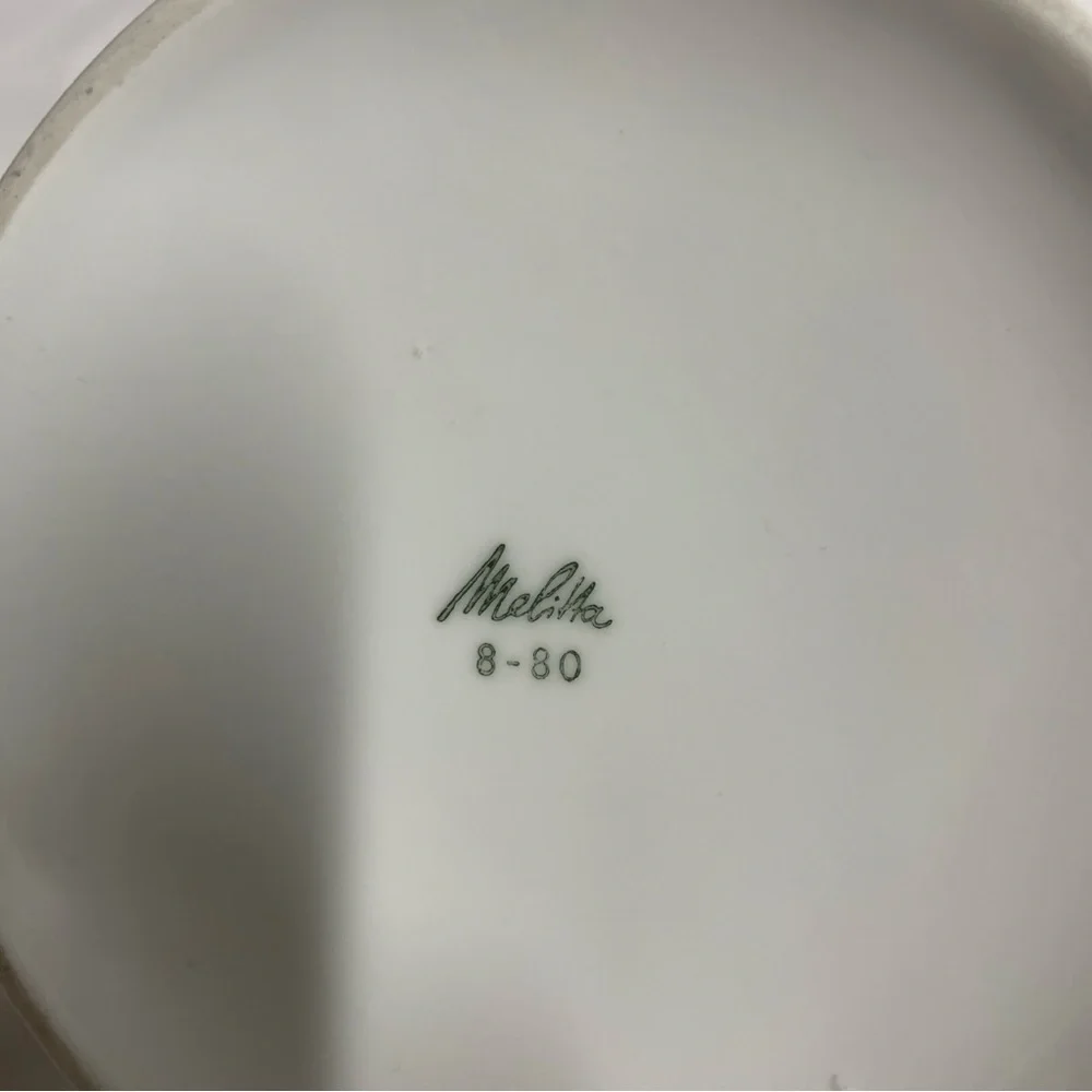 MCM VTG MELITTA 8-80 CERAMIC TEAPOT WITH INSULATING COVER GERMANY,‎ 1960S