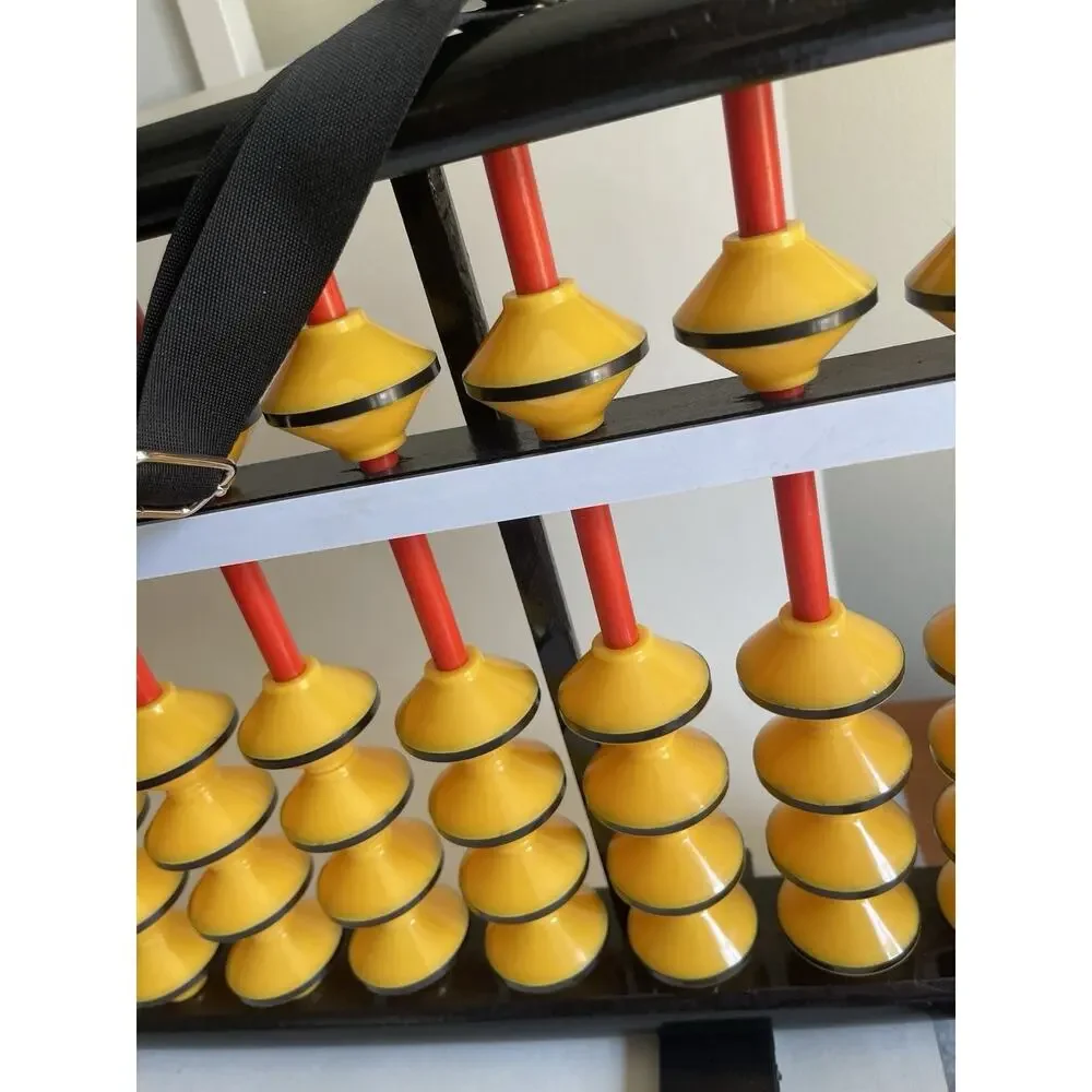 Large Japanese Chinese Abacus Big Soroban Abacus For Teacher & Student 13 Digits