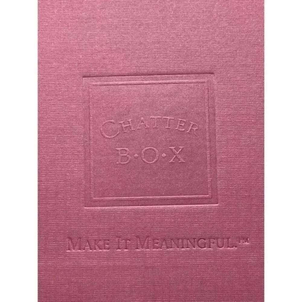 ChatterBox scrapbook postbound