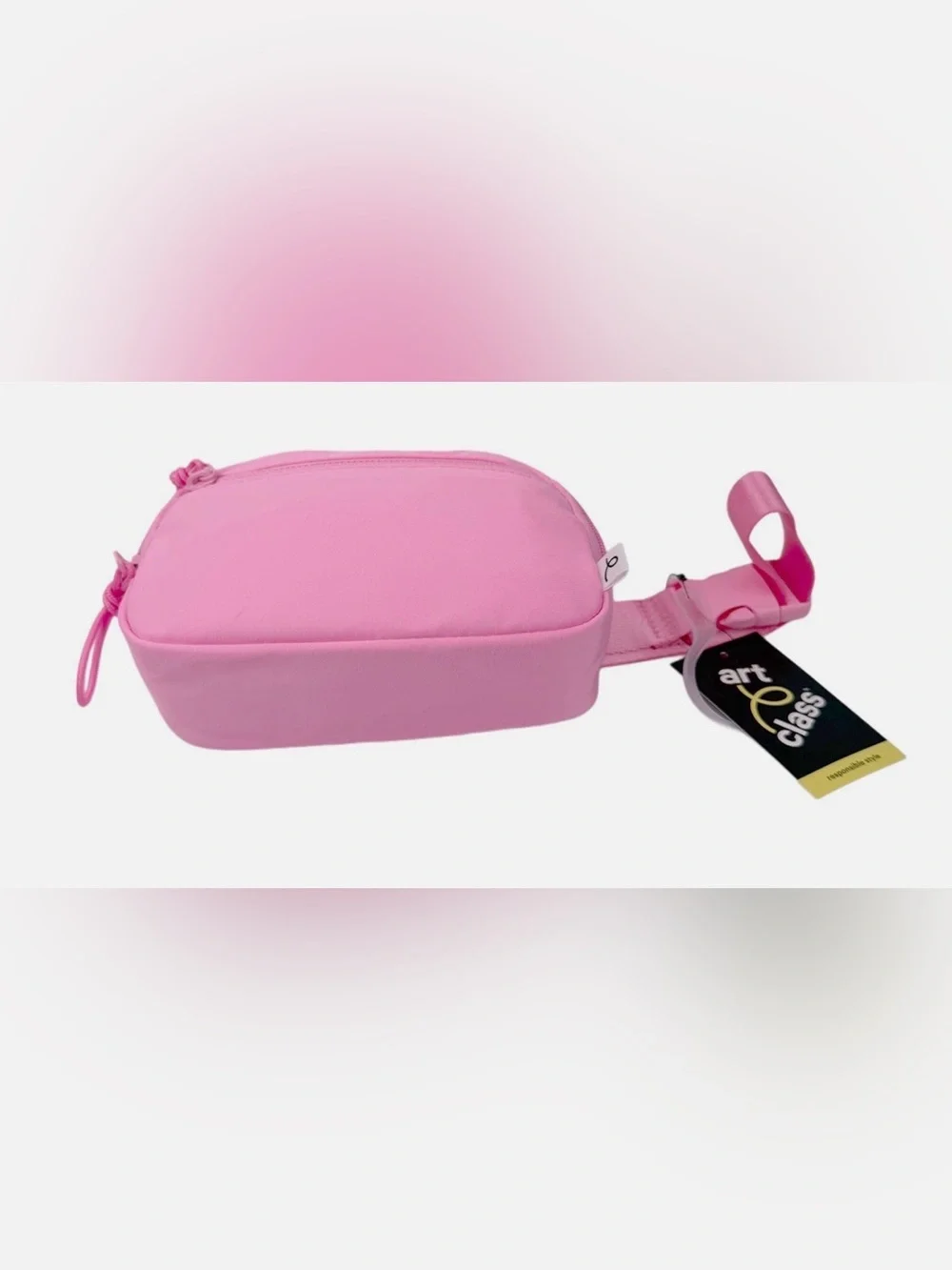 2PCS Girls' Belt Crossbody Bag Fanny Pack Adjustable Strap - Art Class Hot Pink