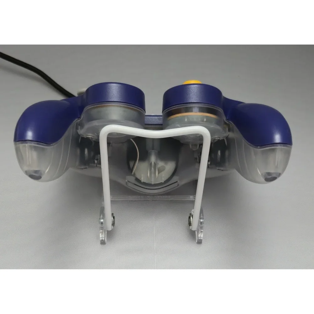 GameCube Controller - Clear & Indigo - Japan Import - Cleaned/Tested- NEW Sticks