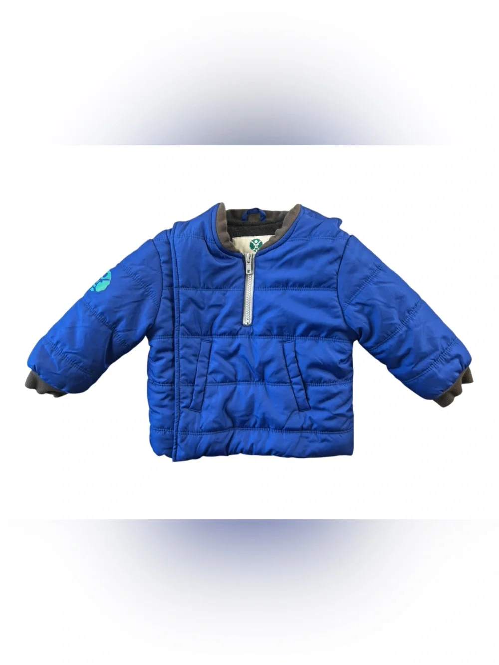 Buckle Me Baby Coats Blue Toasty Car Seat Coat