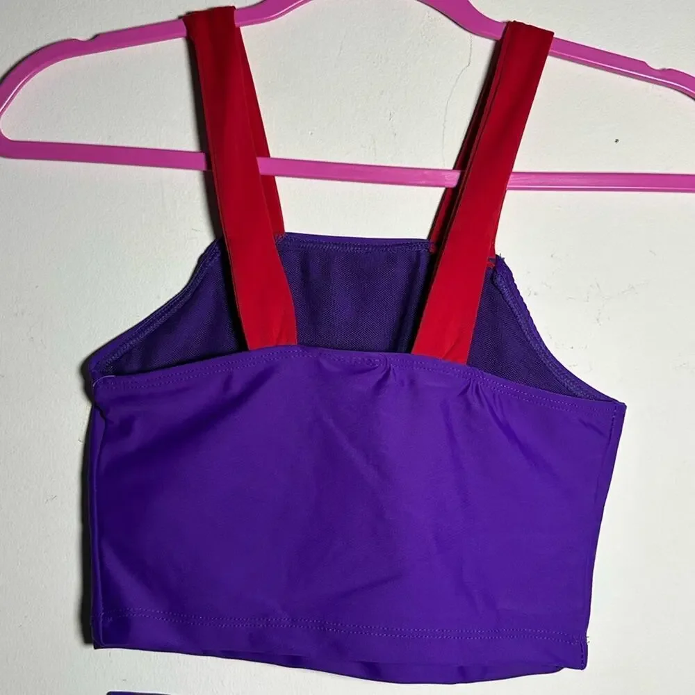 dance vibrant purple