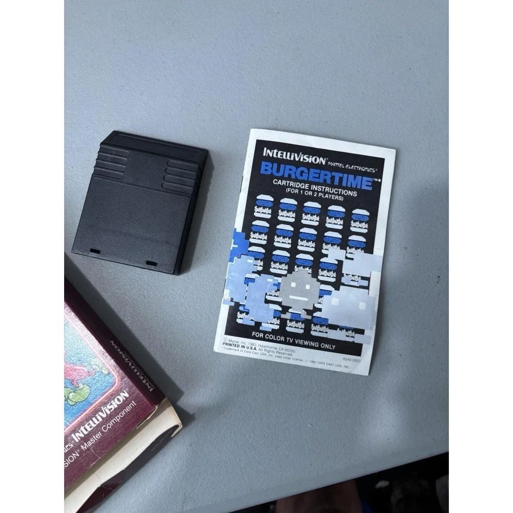 Donkey Kong (Intellivision, 1982, CIB) Complete with Manual.