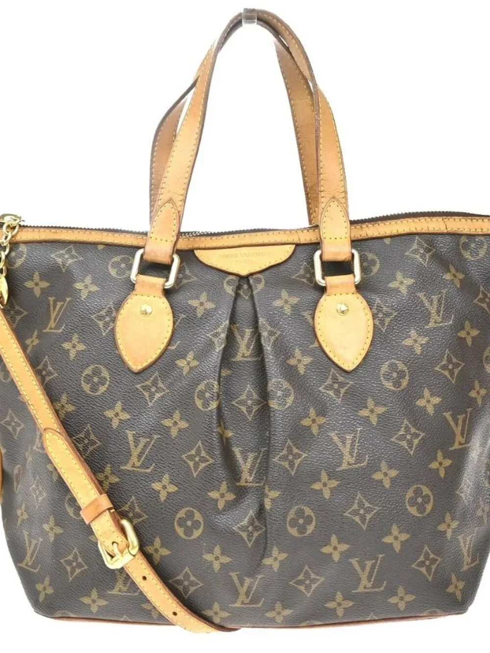 LOUIS VUITTON Palermo PM Shoulder Hand Bag Monogram Leather BN M40145 16KP600