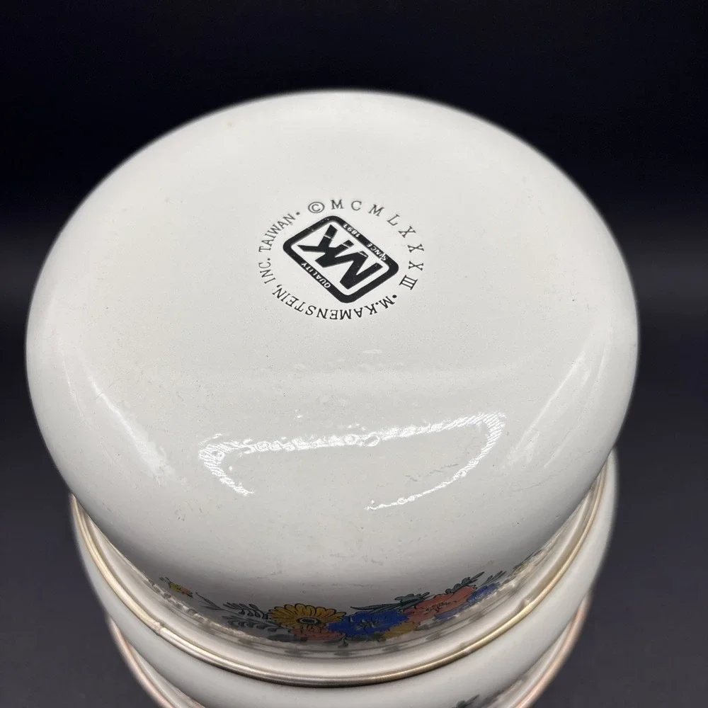 M. Kamenstein interior enamel
