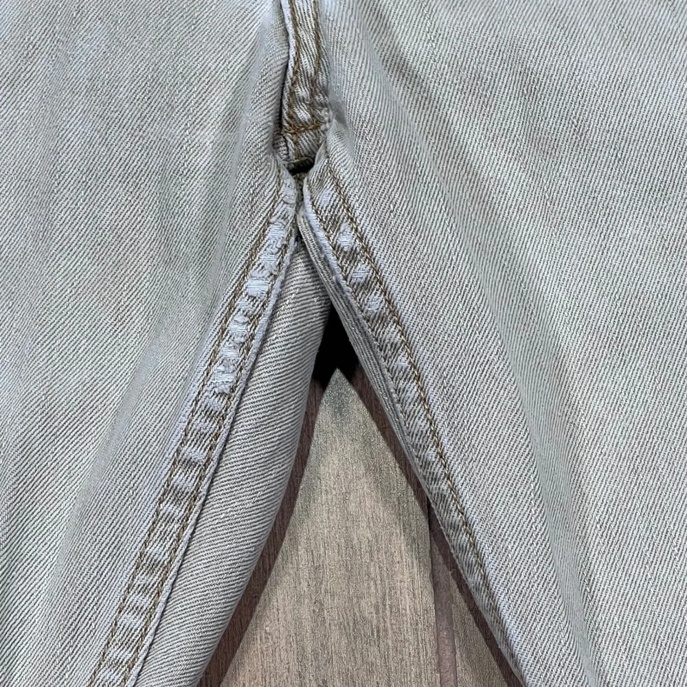 Levi's 505 Regular Fit Jeans Mens 36x30 Khaki Tan Wash Straight Leg vintage Y2K