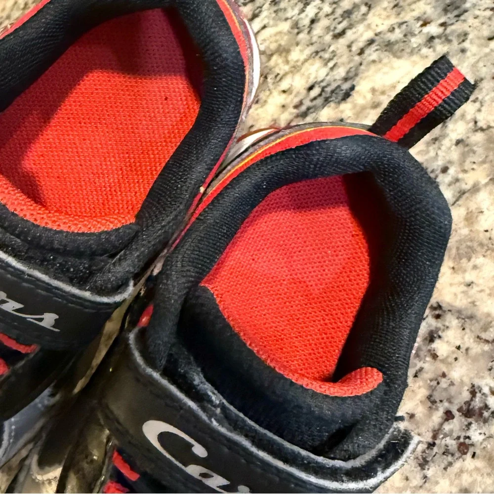 Disney Cars Black and Red light up shoes